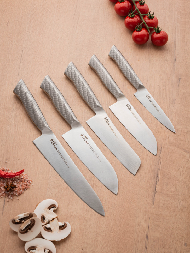 Набор профессиональных кухонных ножей Kaumi Diacross 5 штук