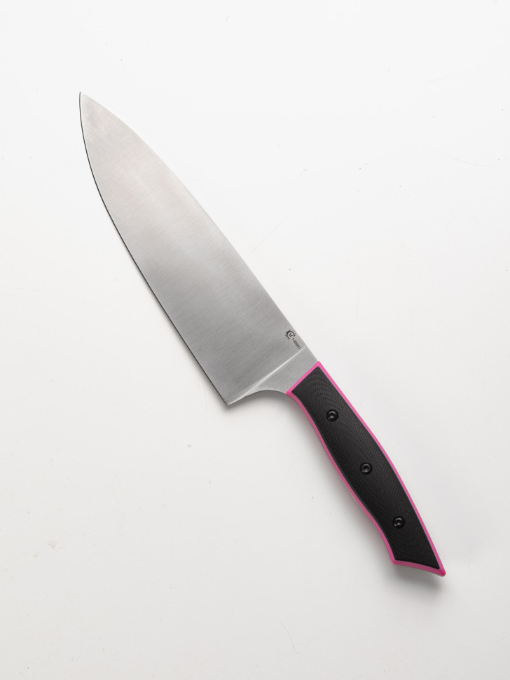 Кухонный нож Хозяин Шеф сталь N690 рукоять G10