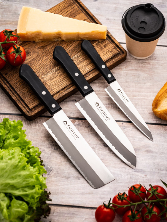 Набор  Кухонных Ножей 3шт FUJI CUTLERY