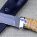Нож туристический "Бекас" береста, алюминий, ZDI-1016, Златоуст АиР
