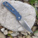 Нож складной туристический Ganzo G6803-GY синий ( Tour )