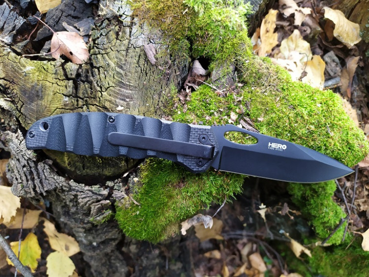 Складной нож Hero (G10) 440C S Titanium от Kizlyar Supreme