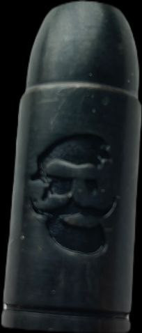 Бусина "Гильза" Черная, Mr.Blade