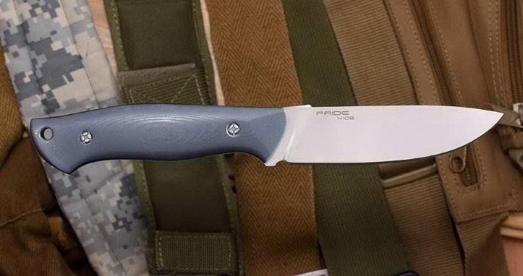 Нож туристический "Pride dark grey", N.C.Custom