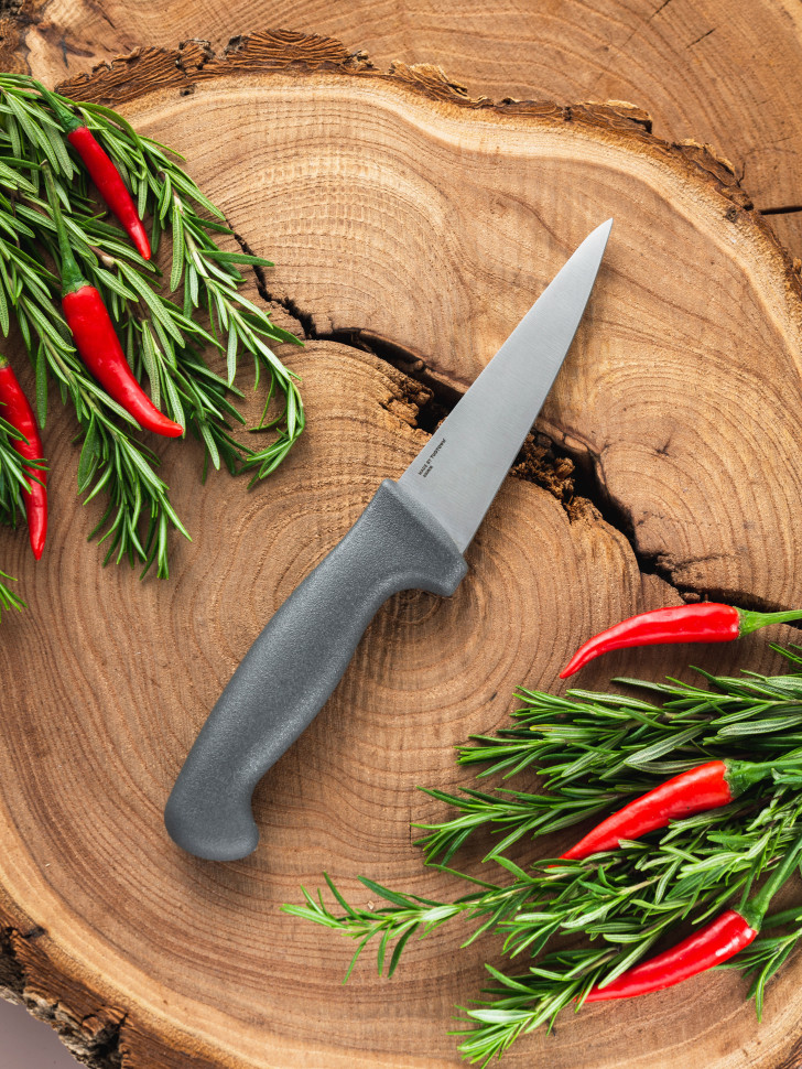 Кухонный нож для овощей фруктов универсальный рукоять полипропилен сталь German din 1.4116