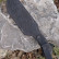 Нож кухонный Пчак большой 95х18 граб/зел акрил