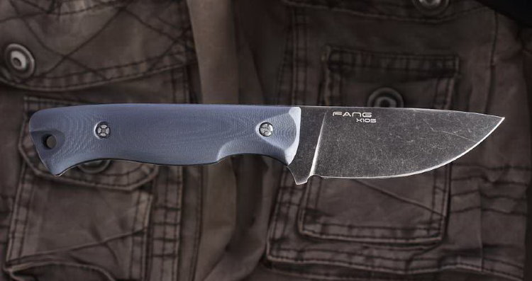Нож туристический "Fang Dark Grey", N.C.Custom