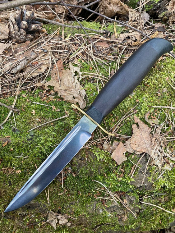 Нож туристический Финка-2 Вача, граб, Златоуст