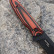 Нож туристический "Scar red black", N.C.Custom