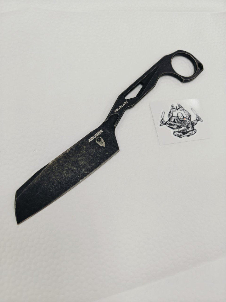 Нож скелетный Mr.Blade Abuser (AUS-8 BSW)