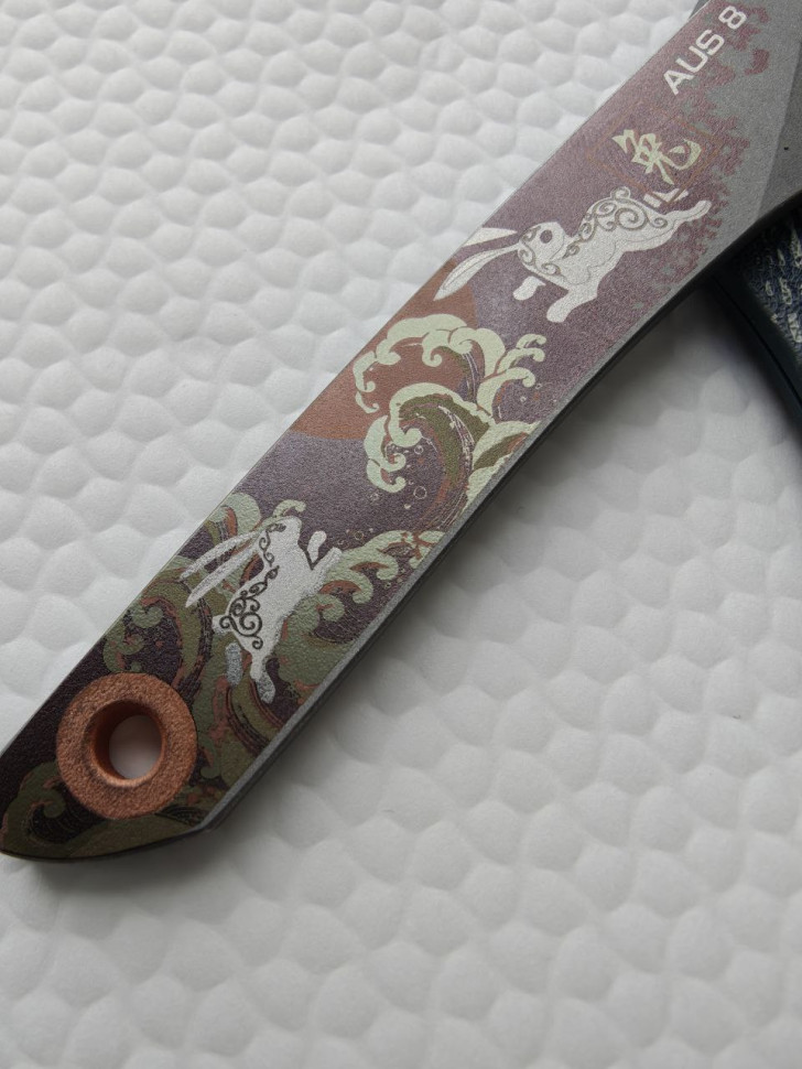 Нож скелетный Киридаши Rabbit NC Custom