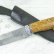 Нож разделочный "Турист",  карельская береза, алюминий, ZD 0803, Златоуст АиР