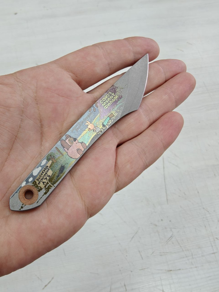 Нож Киридаши Винни-Пух Союзмультфильм (SW, Orange) NC Custom