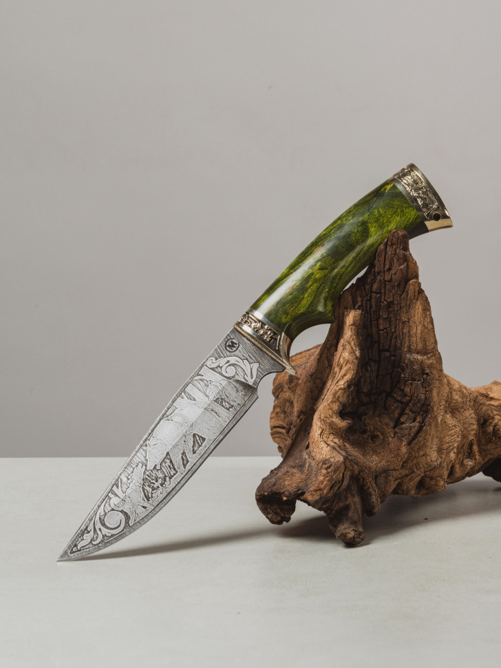 подарочный нож с гравировкой для охотника охотничья тематика