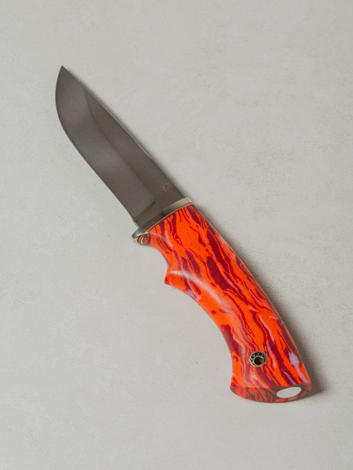 Нож Егерь, ст.ELMAX, мельхиор, микарта