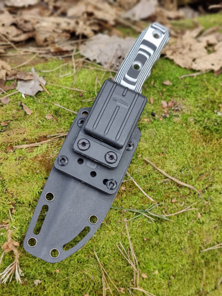 Туристический нож Echo (G10) AUS8 Stonewash от Kizlyar Supreme