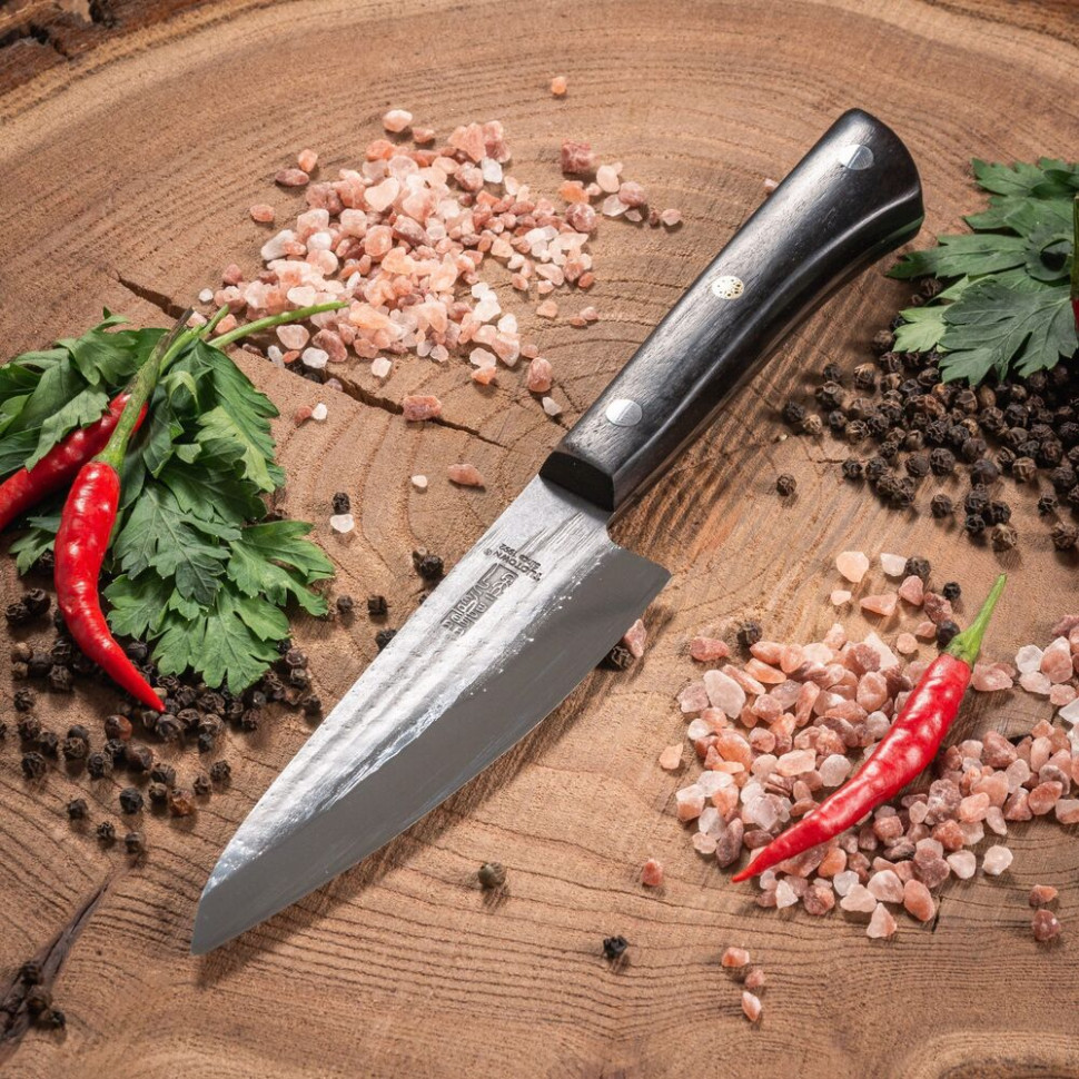 Кухонный нож кованый Шеф мини Tuotown