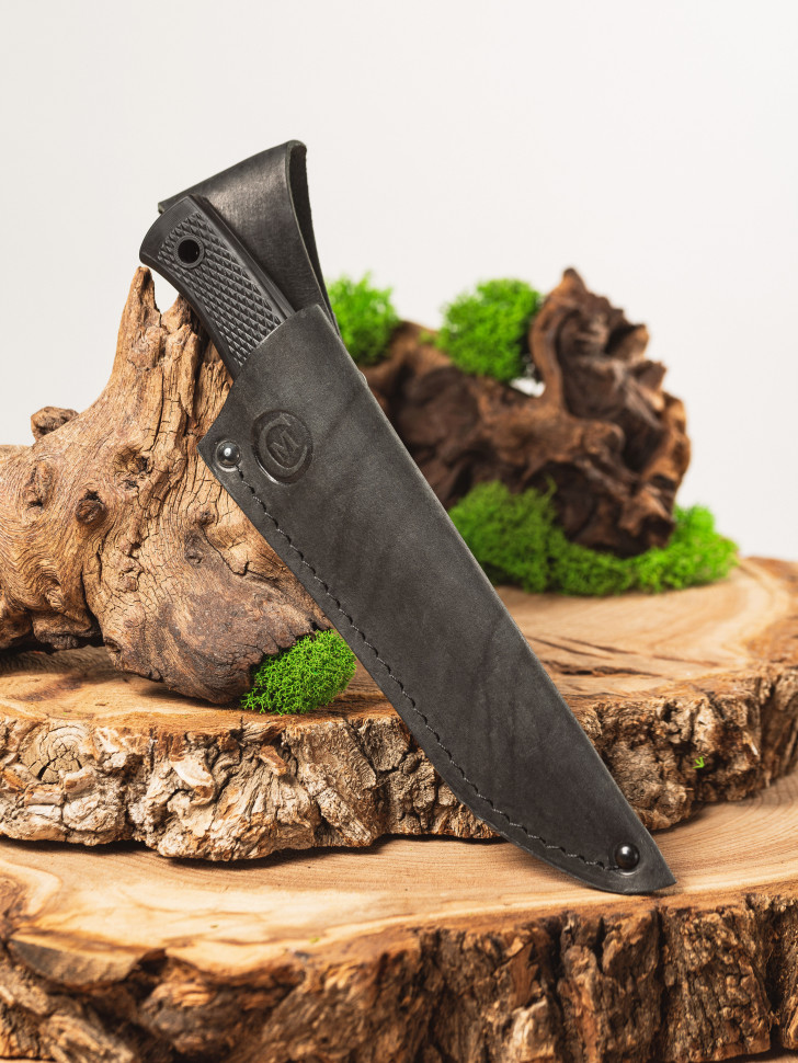 Нож Ястреб, ст.95х18, след ковки, рук. Elastron