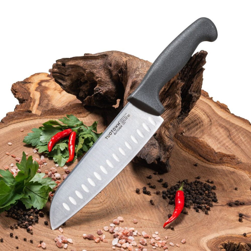 Кухонный нож Сантоку Butcher 230708