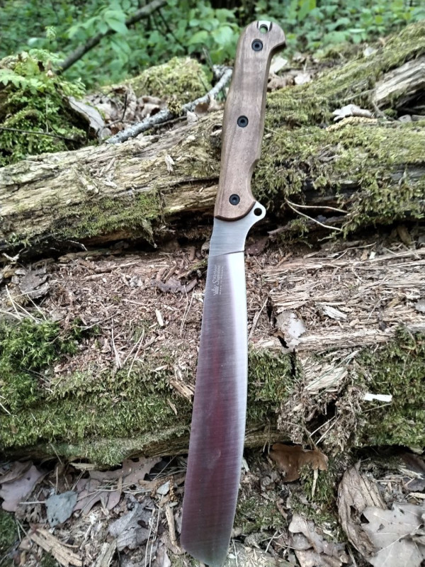 Нож BushMate Convex (дерево) AUS-8 мачете от Kizlyar Supreme