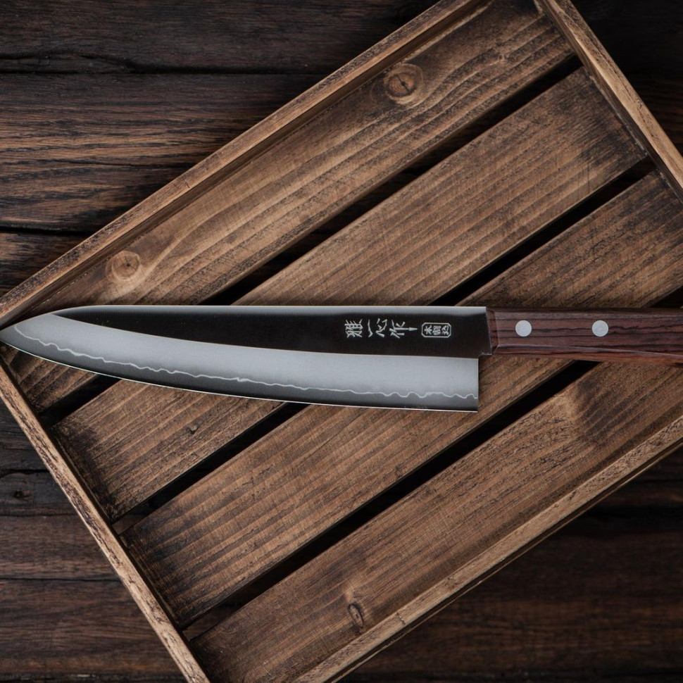 Японский кухонный нож Kanetsugu Шеф купить с доставкой Москва