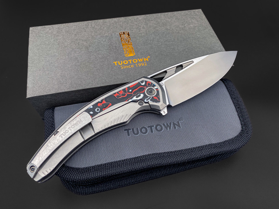 Складной нож Whale M390 TuoTown