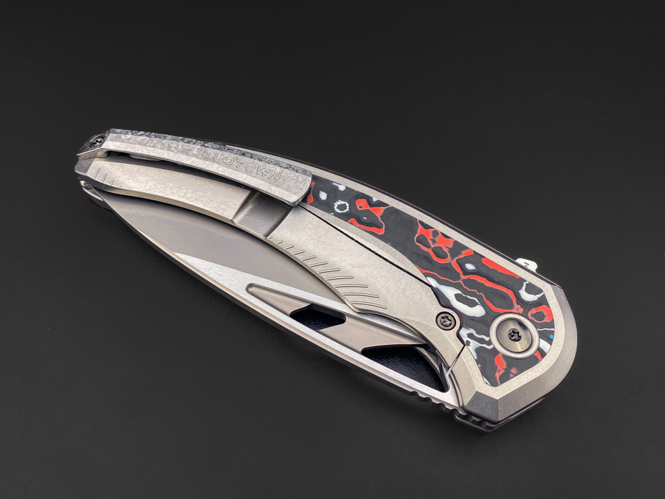 Складной нож Whale M390 TuoTown