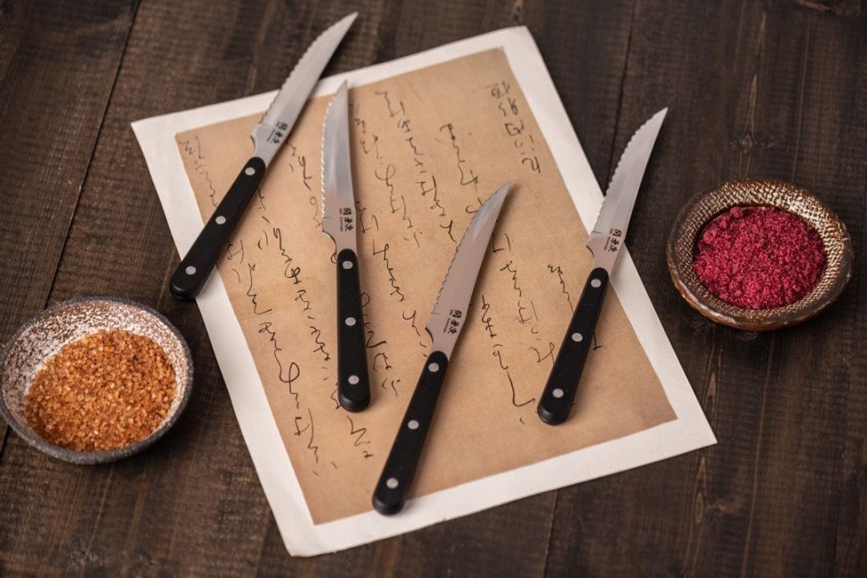 Набор ножей для стейков Hatamoto T-REX