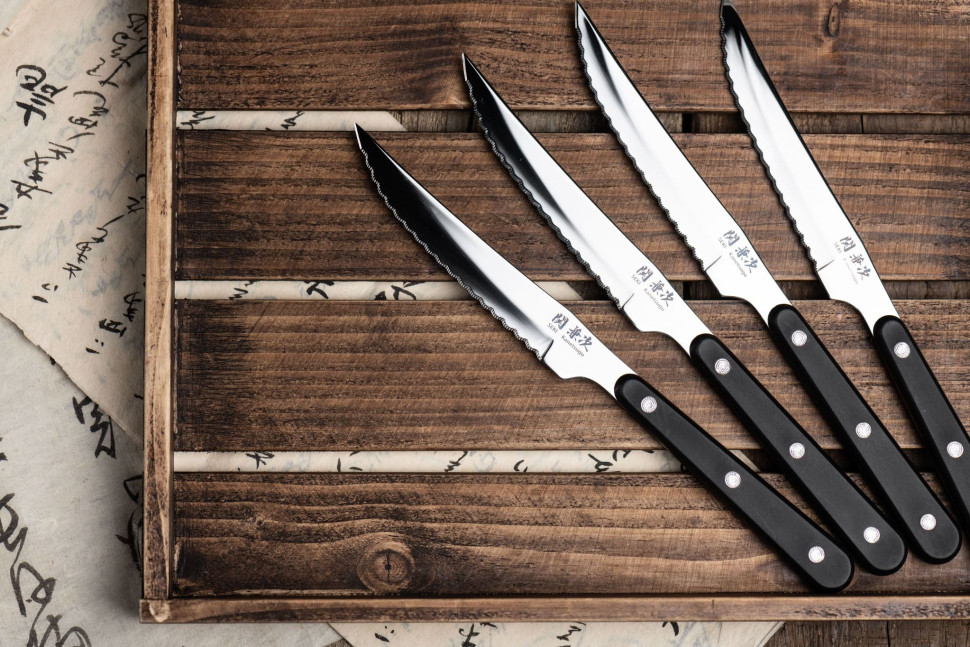 Набор ножей для стейков Hatamoto T-REX