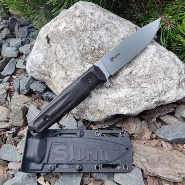 Тактический нож Sturm (Кратон) AUS8 StoneWash от Kizlyar Supreme