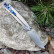 Нож складной туристический Ruike P801-SF ( Proton Silver )