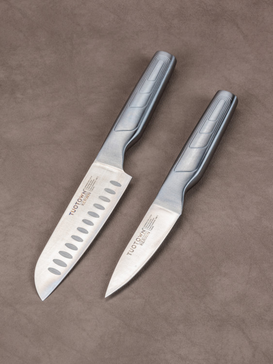 Набор ножей Kerwin 2шт овощной+Santoku mini (S)