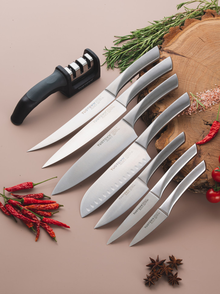 Набор кухонных ножей Agnes с точилкой 7шт