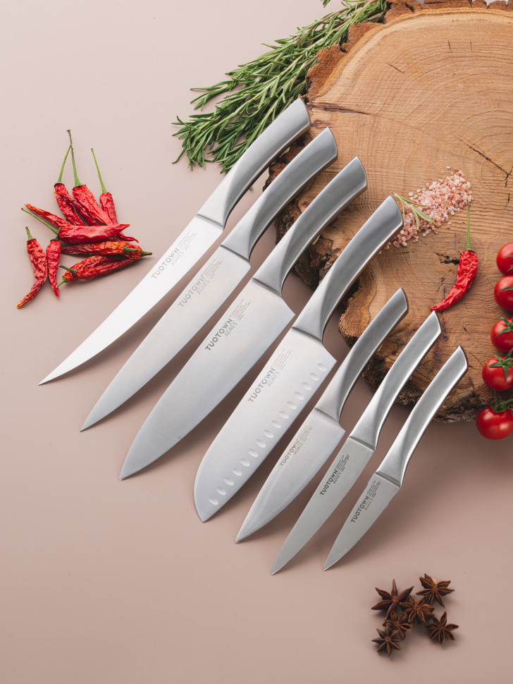 Набор кухонных ножей Agnes с точилкой 7шт