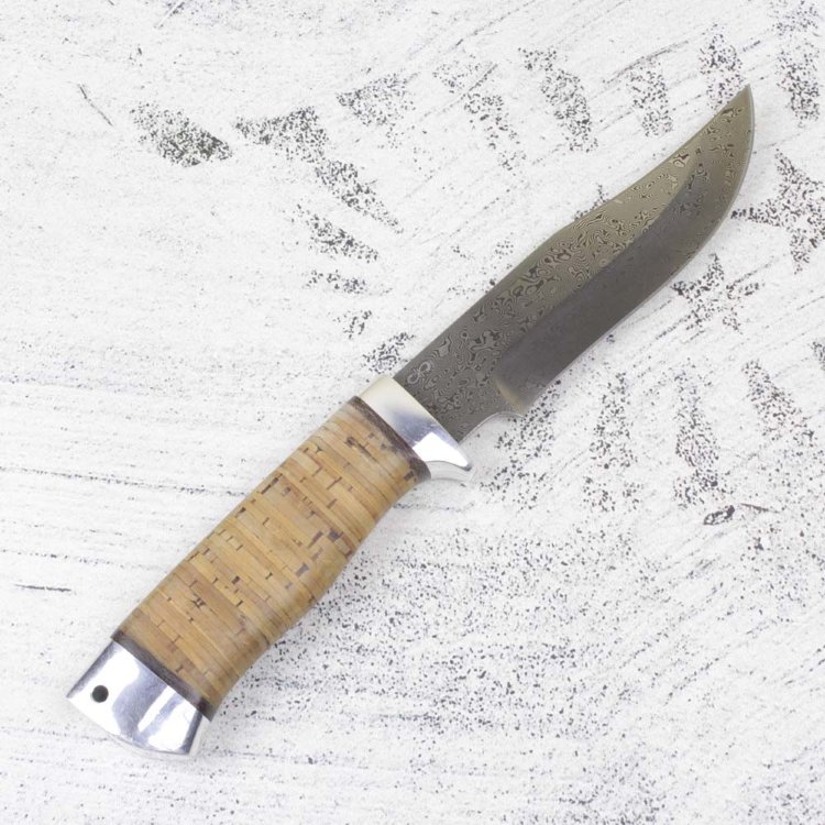 Нож туристический "Клычок-1", береста-алюминий, ZD 0803, Златоуст АиР