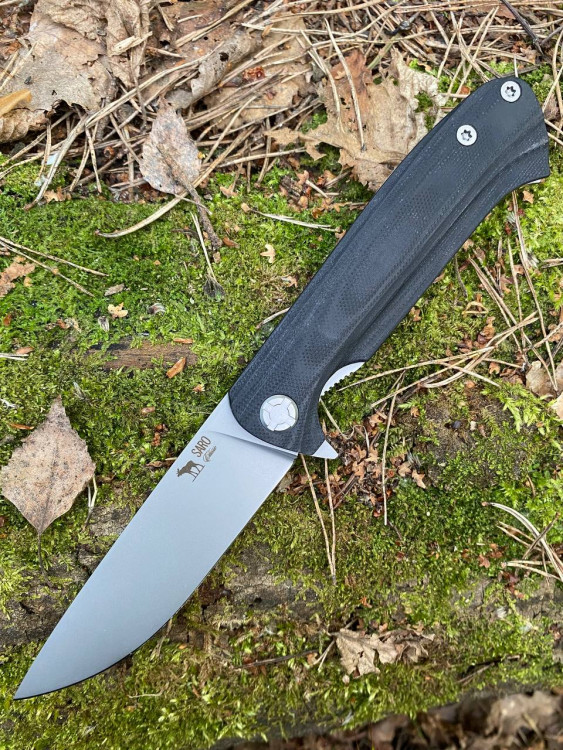 Нож Чиж NEXT AUS-10 от SARO (black)