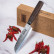 Кухонный нож Santoku Mini кованый HAI 905010