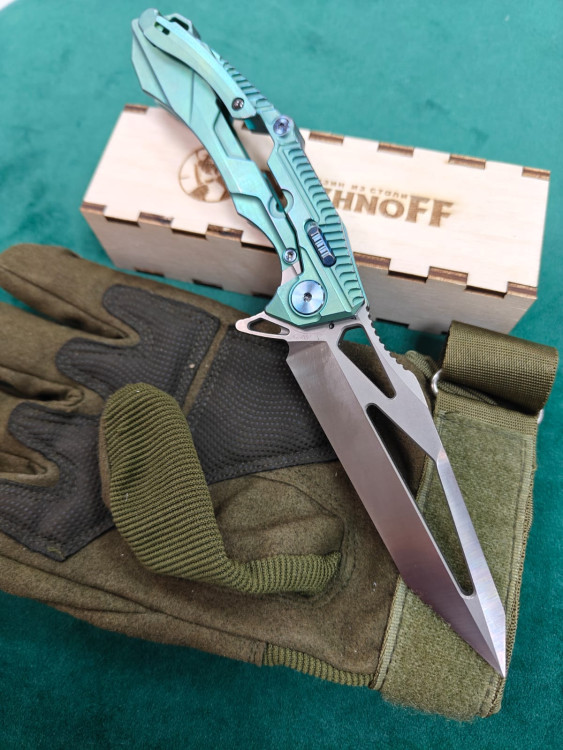 Нож складной Rike Knife M1 Green