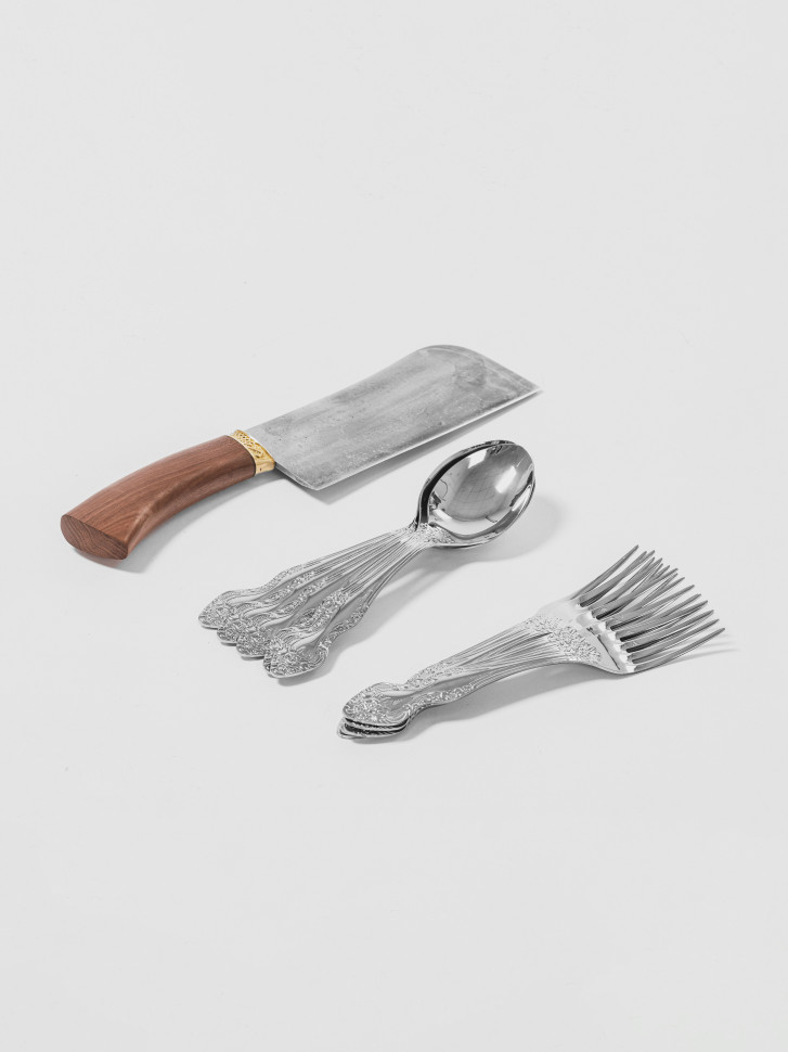 Шашлычный набор Пикник (мангалом шампуры нож посуда)