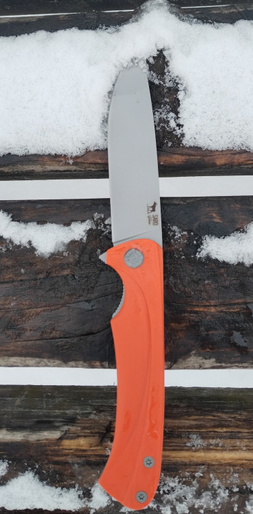 Нож складной Чиж Плюс K110 от SARO (orange)