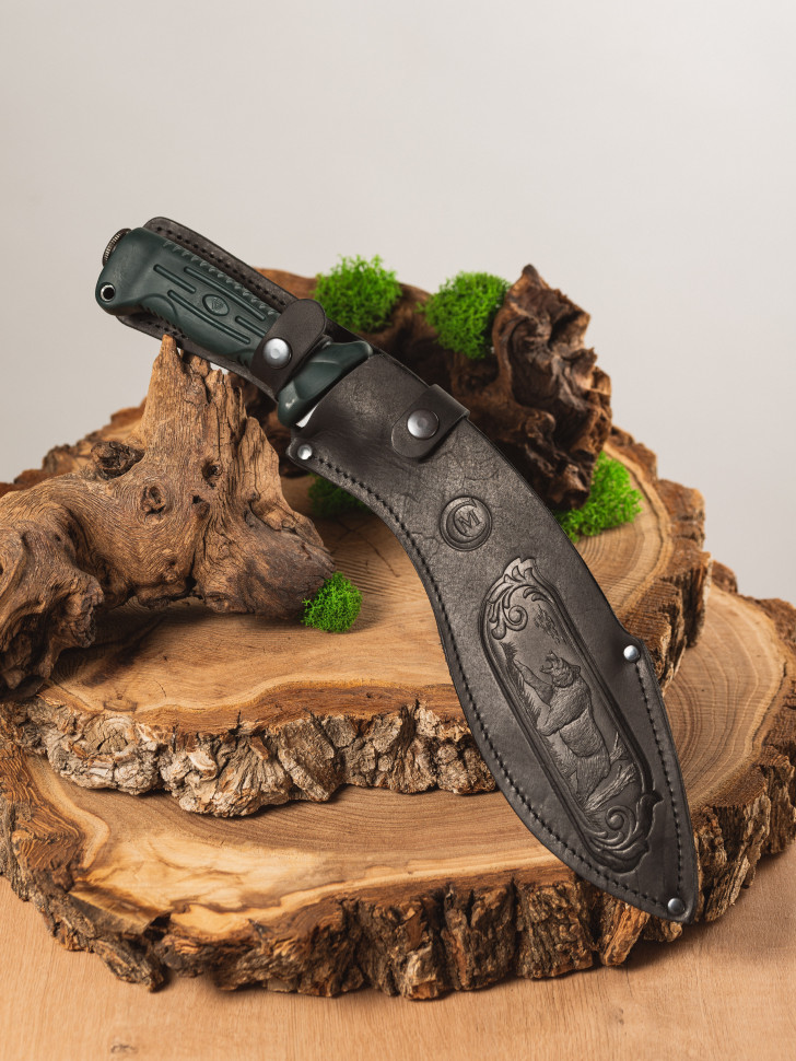 Мачете-5 Кукри ст.У8, рукоять Elastron