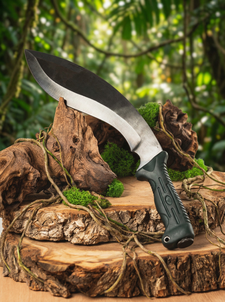 Мачете-5 Кукри ст.У8, рукоять Elastron