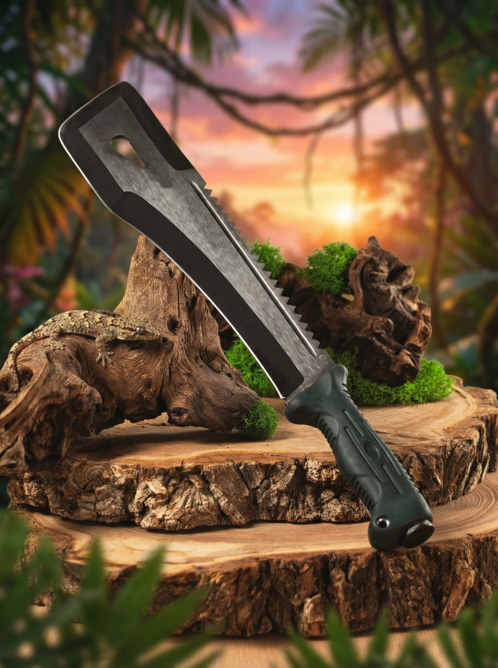 Мачете-2,ст.У8, рукоять Elastron