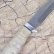 Нож туристический "Клычок-1", карельская береза-алюминий, ZD-0803, Златоуст АиР