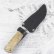 Нож туристический "Клычок-1", карельская береза-алюминий, ZDI-1016, Златоуст АиР