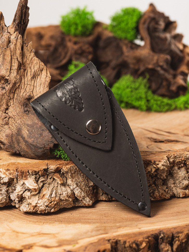 Нож Пиранья,ст У8 (углерод) рукоять из ценных пород дерева