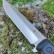 Нож DELTA AUS-8 SW BKH Camo (StoneWash, Black Kraton Handle, Camo MOLLE Sheath) туристический нож