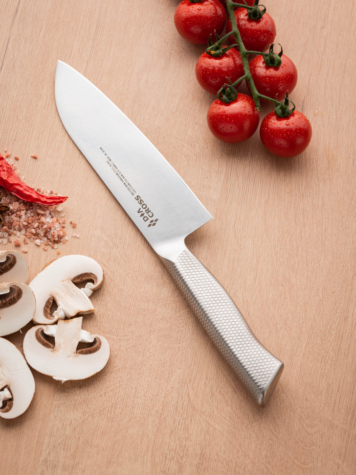 Купить Сантоку японский шеф нож Kasumi Diacross в Москве Спб с доставкой по России