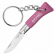Нож-брелок OPINEL №2, нержавеющая сталь, розовый 001842