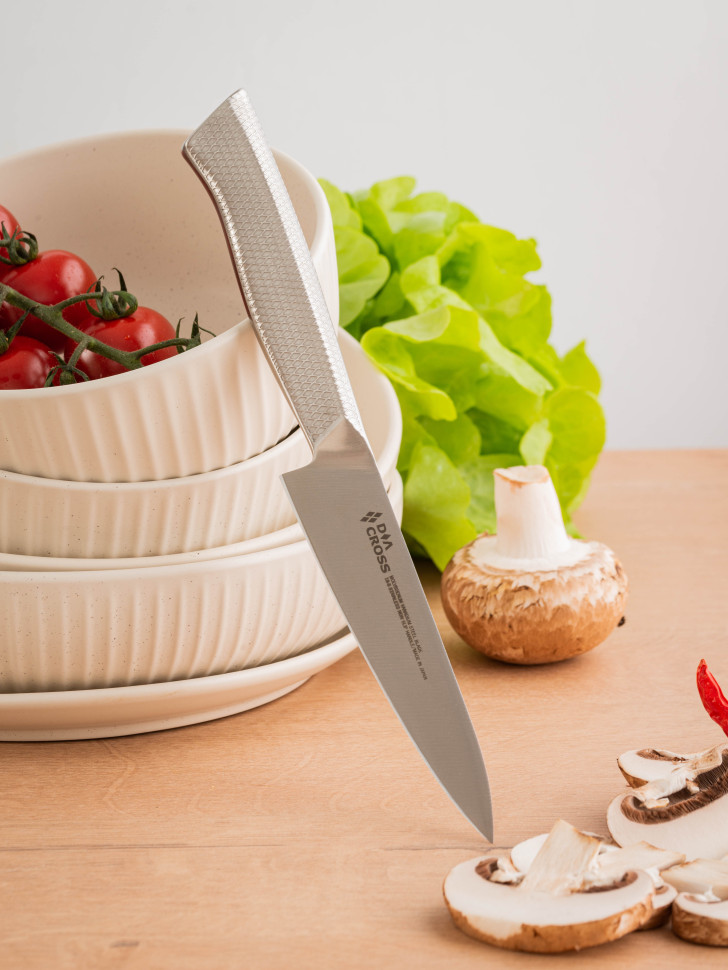 Купить универсальный японский кухонный нож Kasumi Tojiro Kanetsugu из японской стали ручной работы